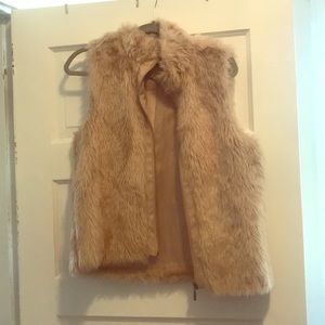 Fur vest for fall!